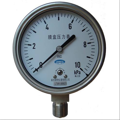 什么是不銹鋼壓力表？