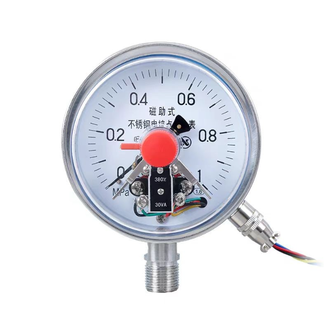 磁助電接點(diǎn)壓力表